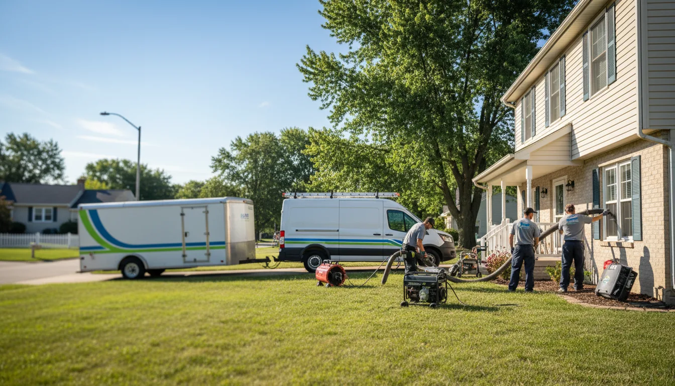 Flooded Basement Restoration And Cleanup With Repair in Beulah, ND near me